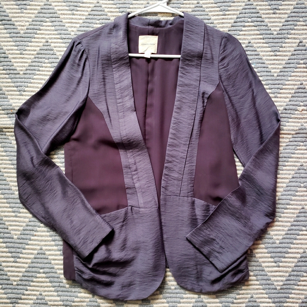 Silence + noise blazer